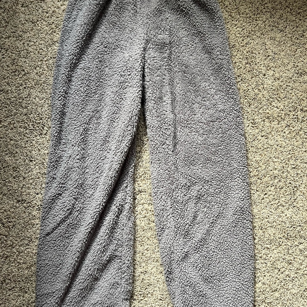 Cozy Gray Fleece Pants